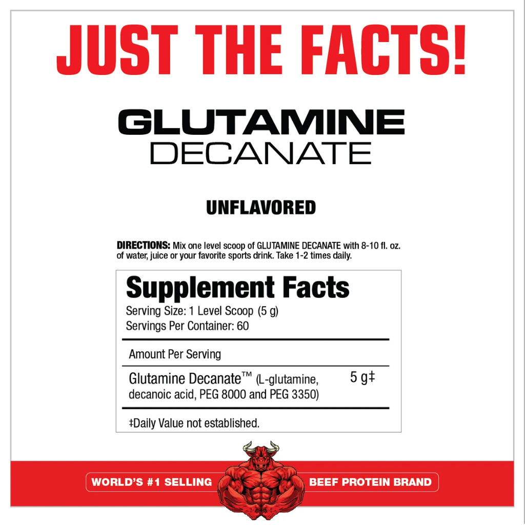 GLUTAMINE DECANATE CARNIVOR