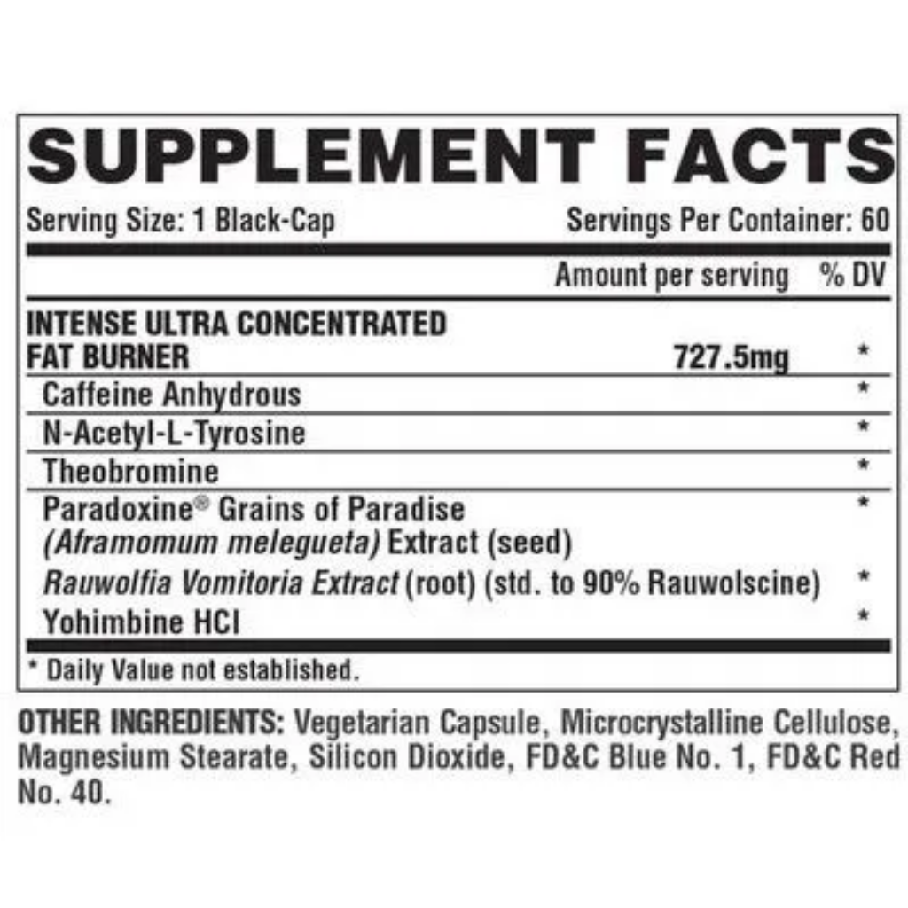 LIPO 6 BLACK INTENSE NUTREX