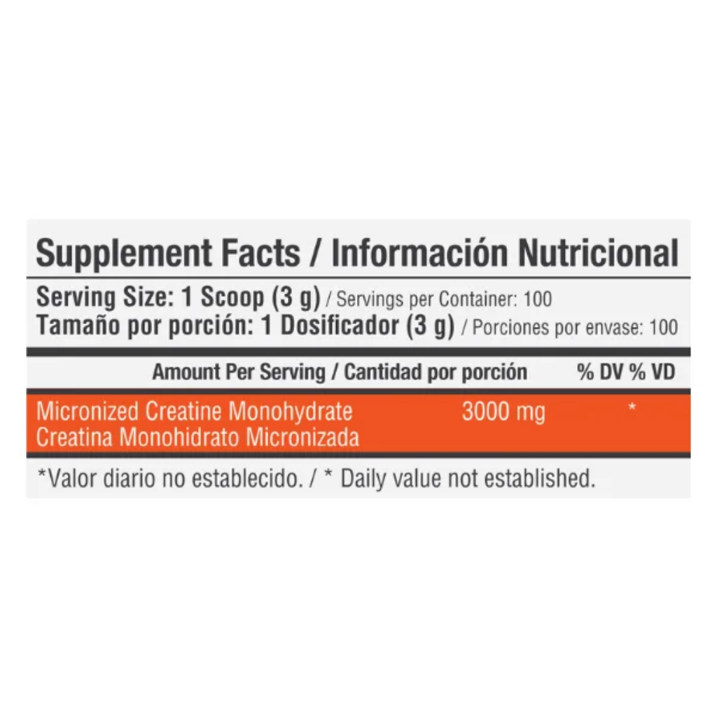 MICRONIZED CREATINE 3g HEALTHY SPORTS