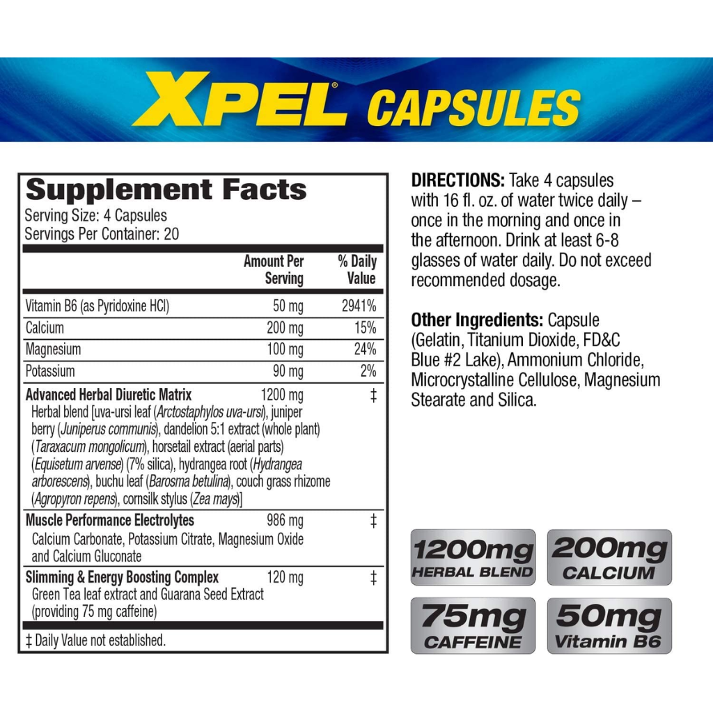 XPEL DIURETIC MHP