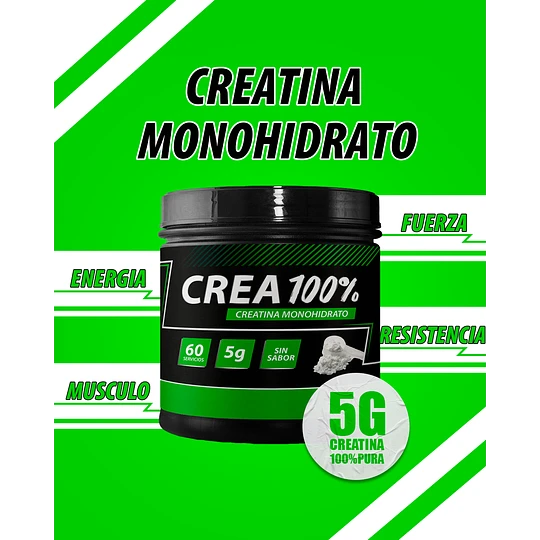 CREA100% CREATINA MONOHIDRATO 5g ELITE SUPPLEMENTS