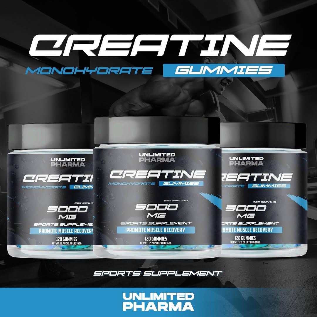GOMAS DE CREATINA UNLIMITED PHARMA