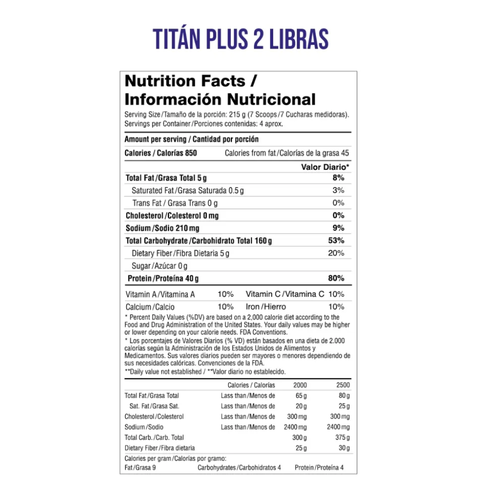 TITAN PLUS VITANAS