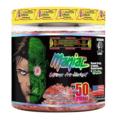 MANIAC EXTREME PRE WORKOUT TERROR LABZ