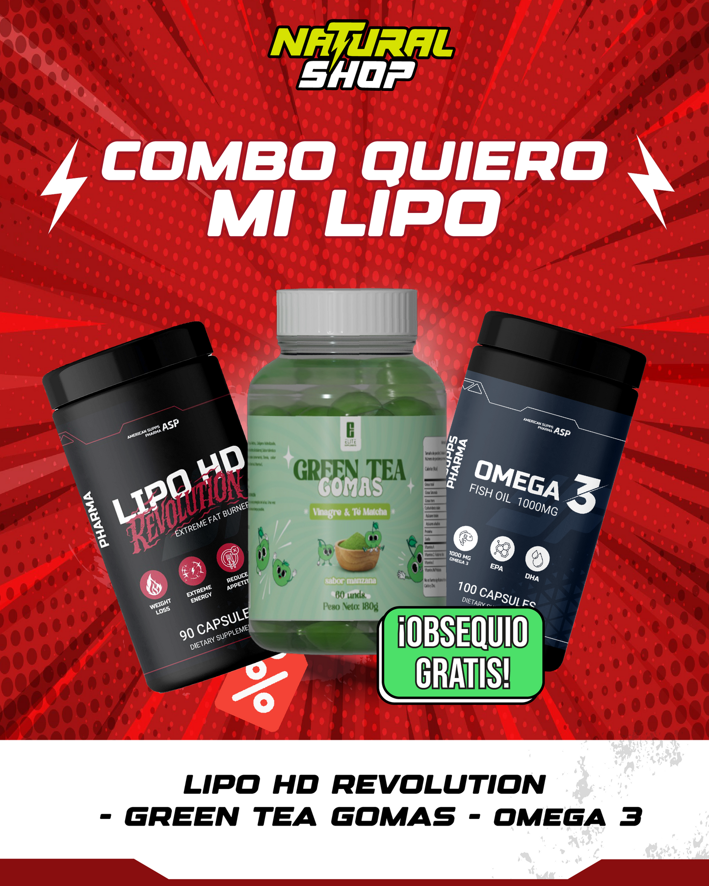 COMBO QUIERO MI LIPO