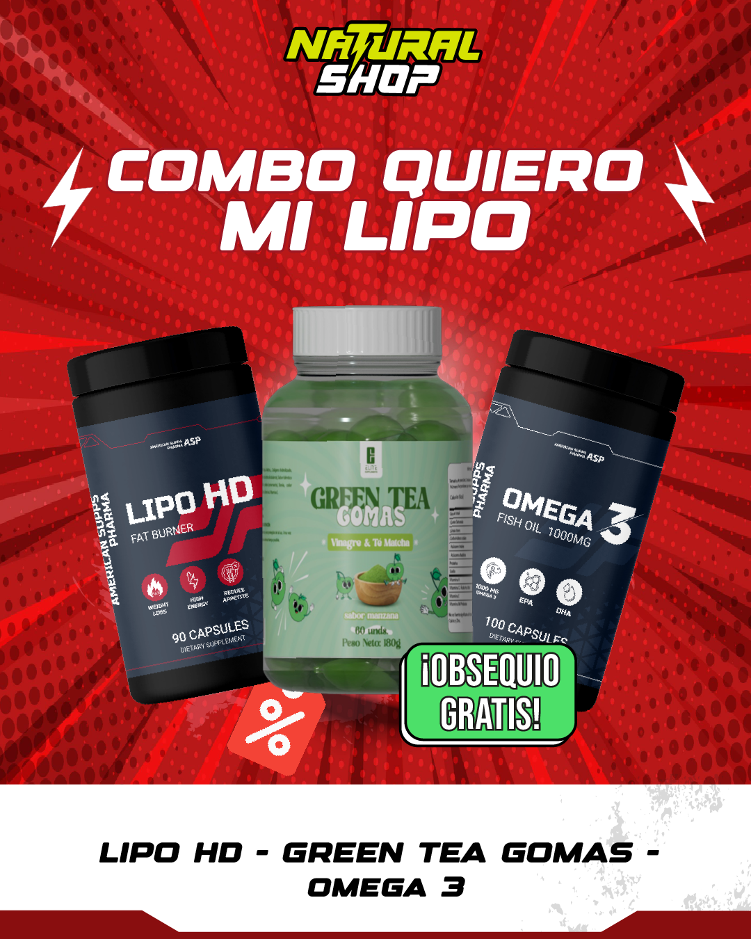COMBO QUIERO MI LIPO