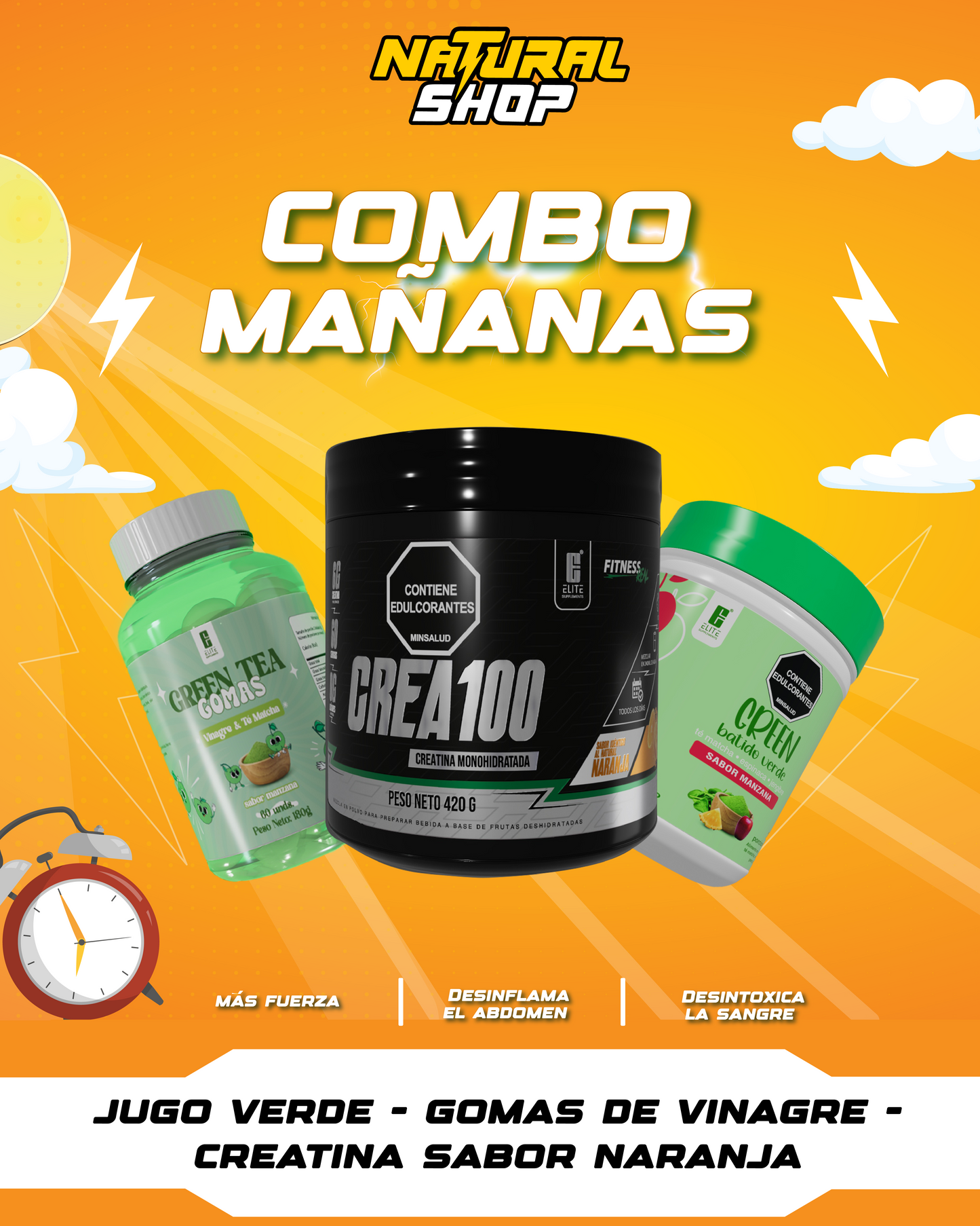 COMBO MAÑANAS ☀️