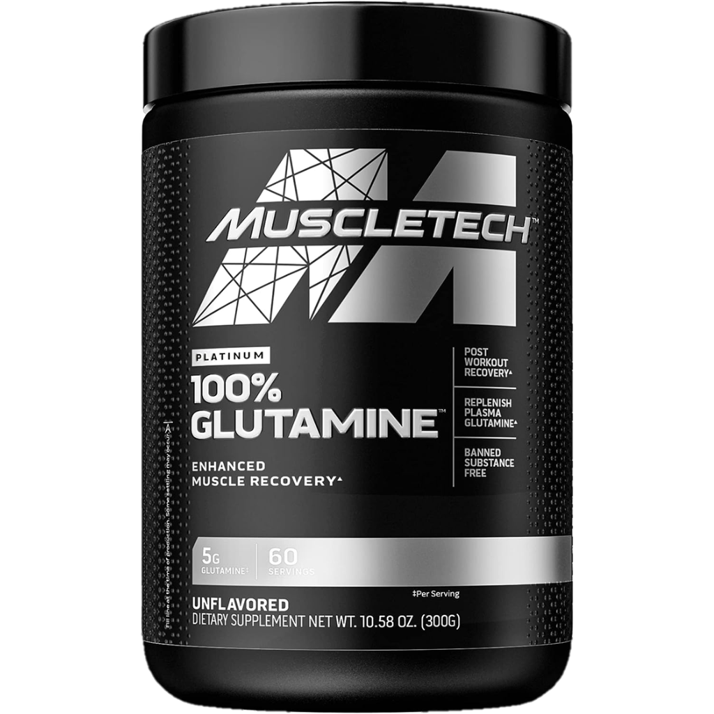 100% PLATINUM GLUTAMINE MUSCLETECH