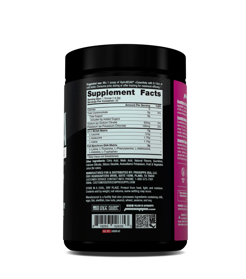 HYDRO BCAA PROSUPPS