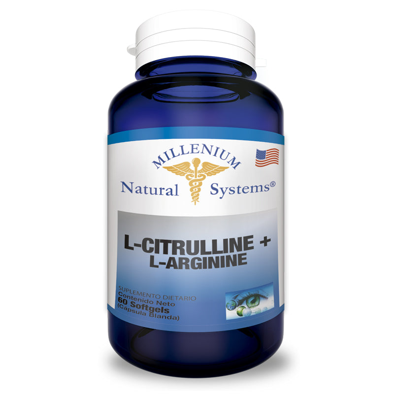 L-CITRULLINE + L-ARGININE NATURAL SYSTEMS