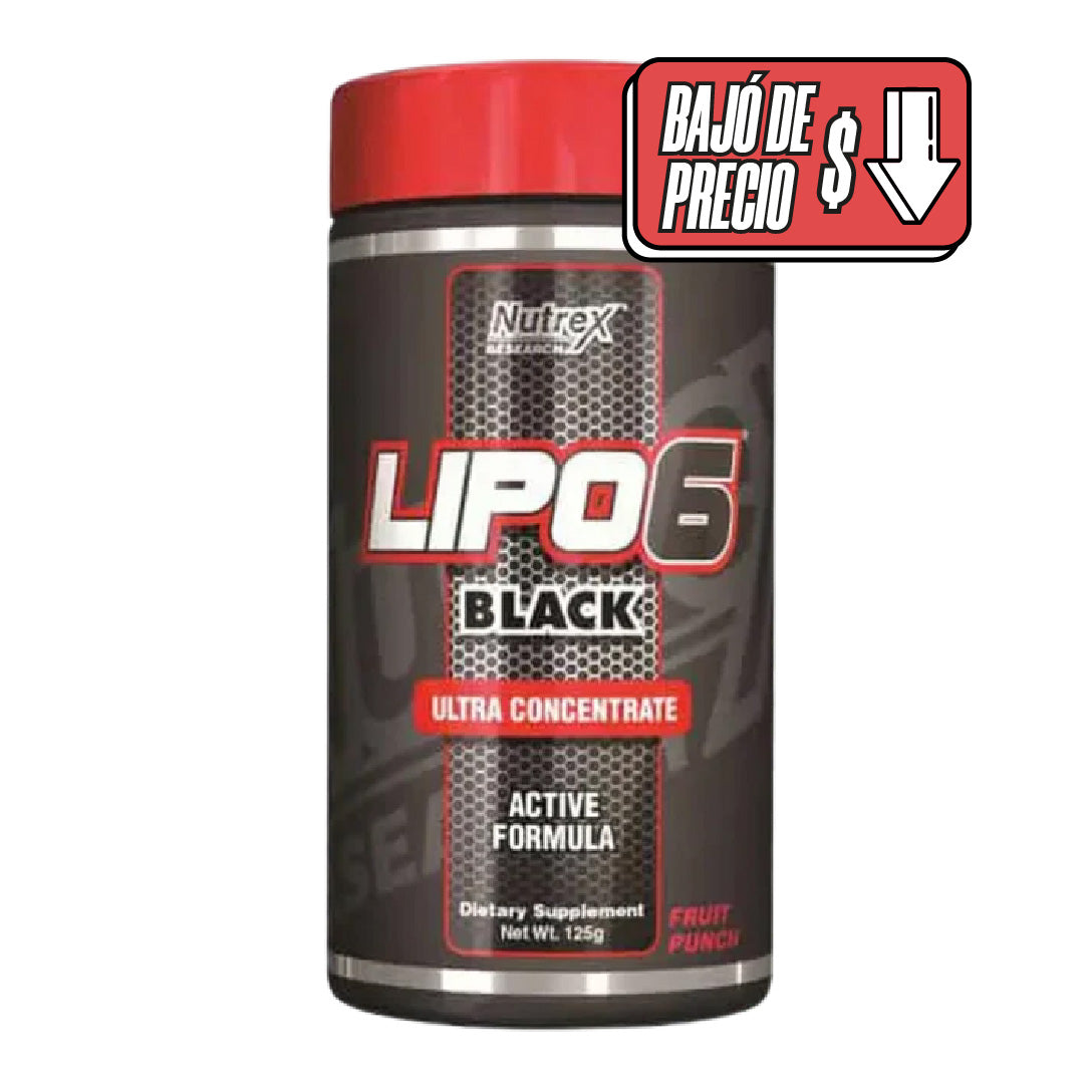 LIPO 6 BLACK ULTRA CONCENTRATE NUTREX – Natural Shop