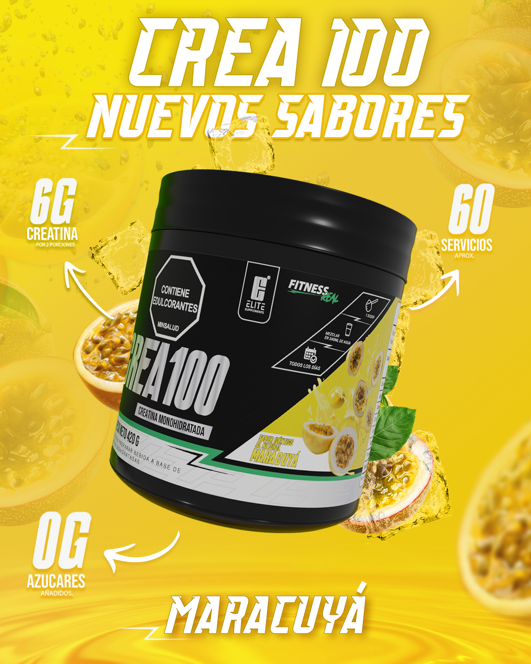 CREA100 ELITE SUPPLEMENTS