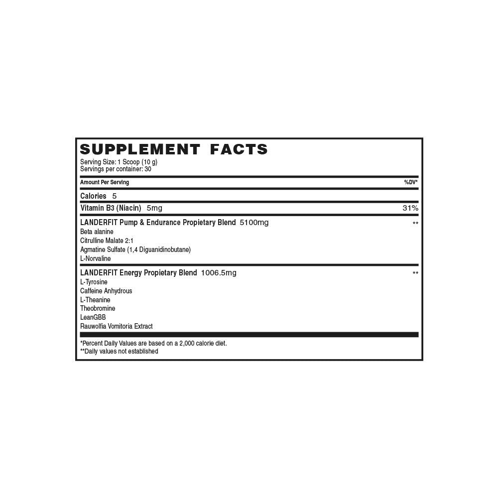 MUSCLE PUMP HARDCORE PREWORKOUT