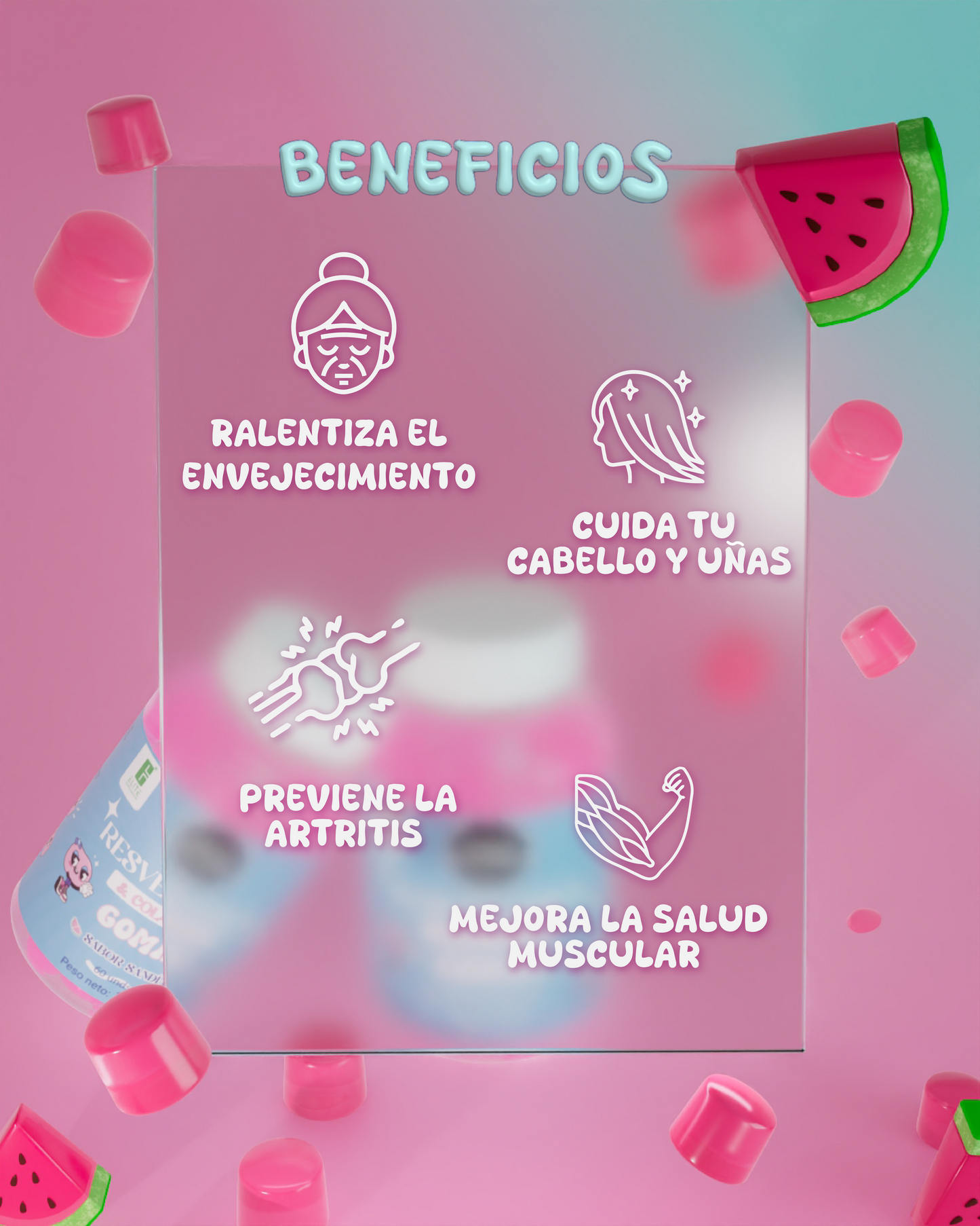 GOMAS RESVERATROL & COLÁGENO ELITE SUPPLEMENTS