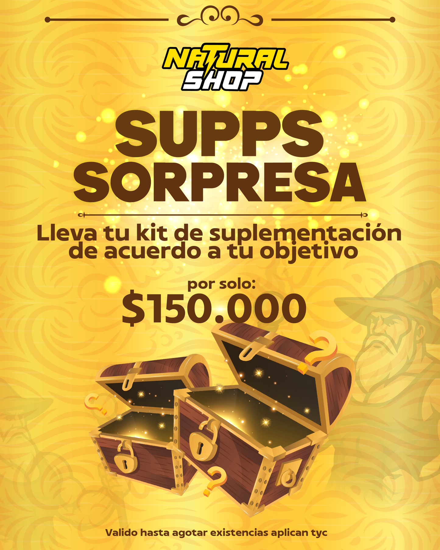 SUPP SORPRESA X150mil
