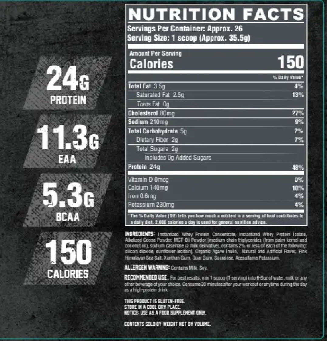 100% PREMIUM WHEY NUTREX