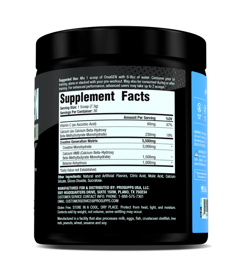 CREAGEN PROSUPPS