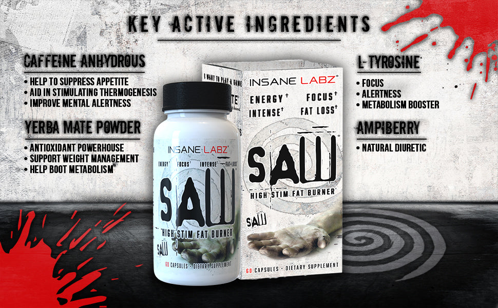 SAW FAT BURNER INSANE LABZ