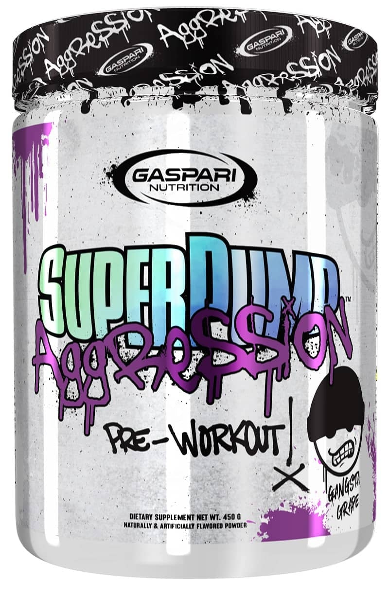 SUPER PUMP AGRESSION GASPARI NUTRITION