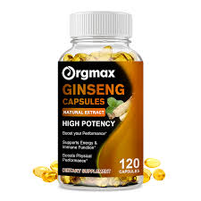 GINSENG CAPSULES ORGMAX