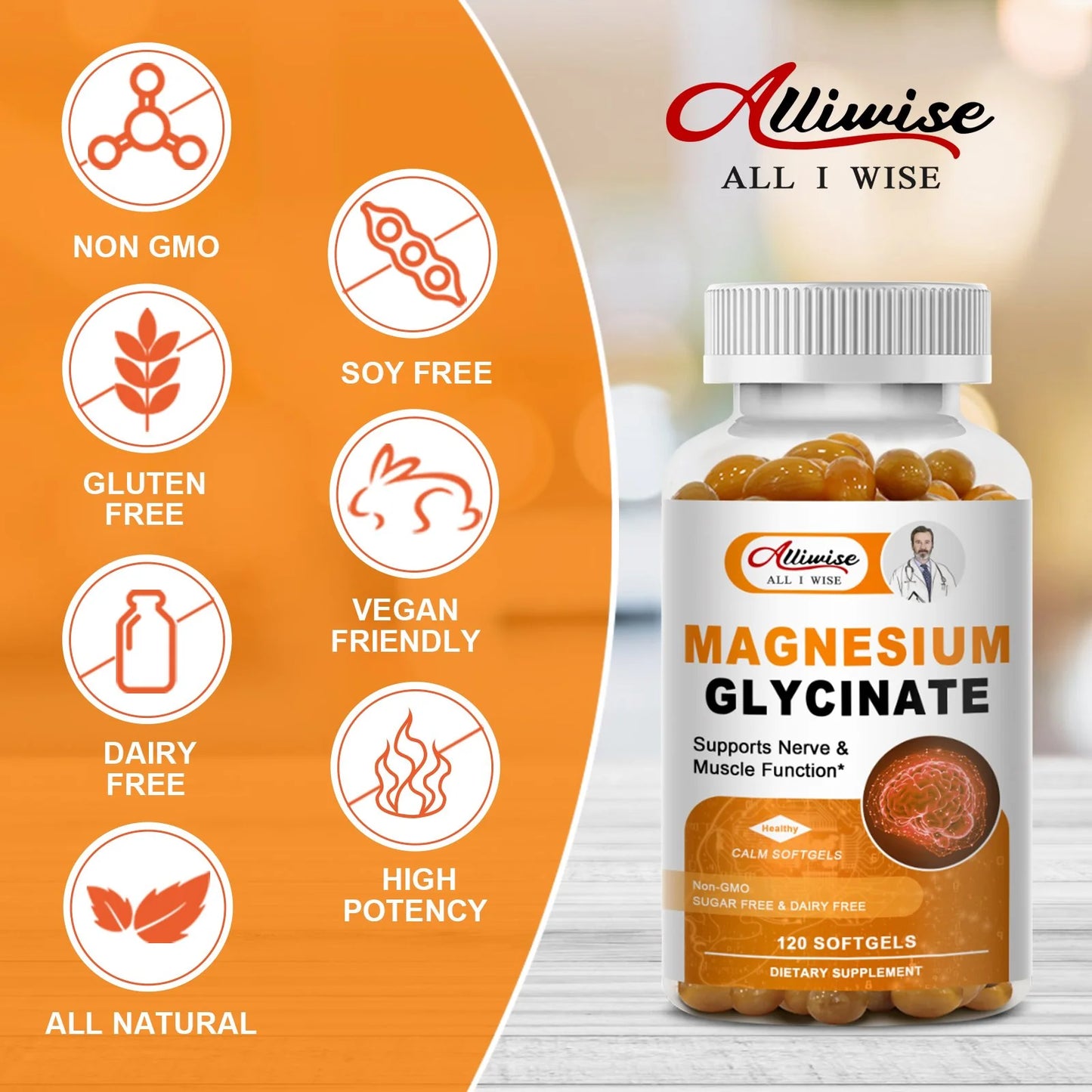 MAGNESIUM GLYCINATE ALL I WISE