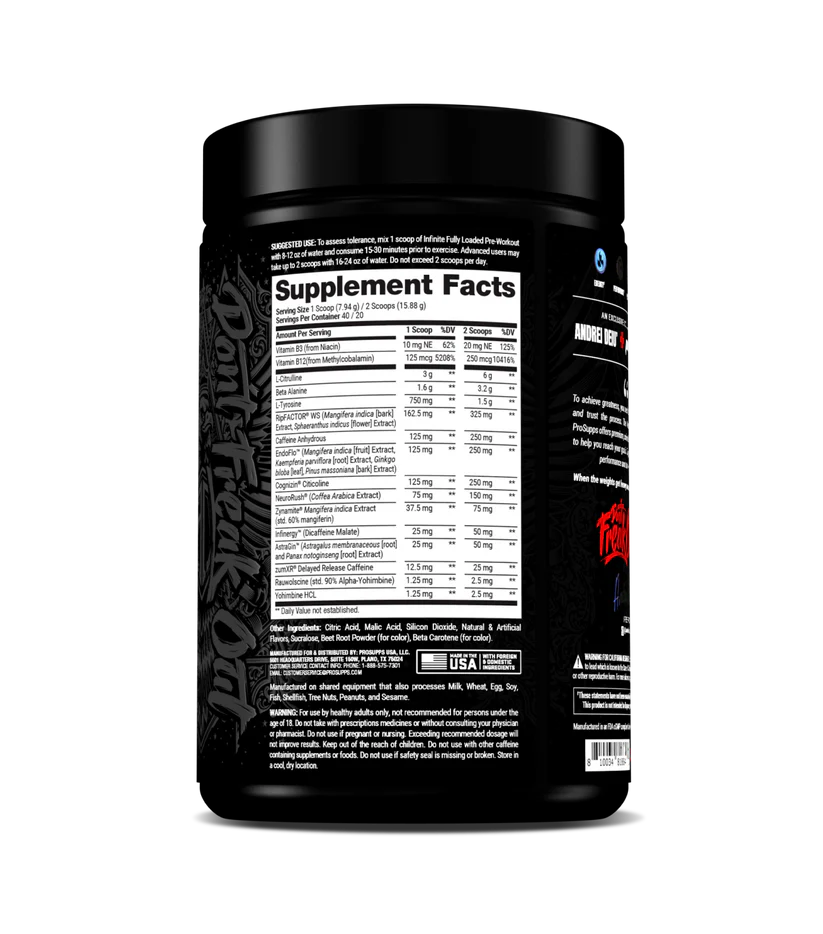 INFINITE PREWORKOUT PROSUPPS