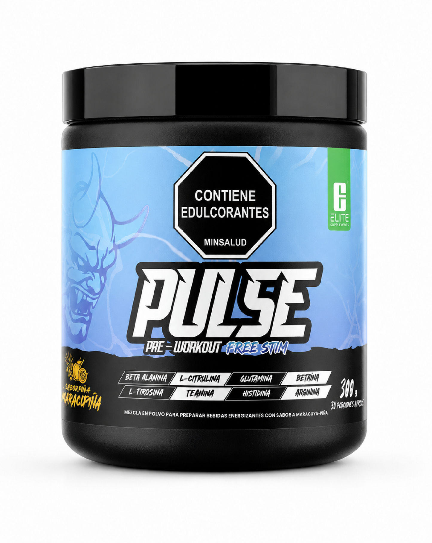 PULSE PRE WORKOUT SIN ESTIMULANTES ELITE SUPPLEMENTS