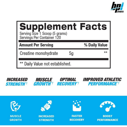 MICRONIZED CREATINE BPI