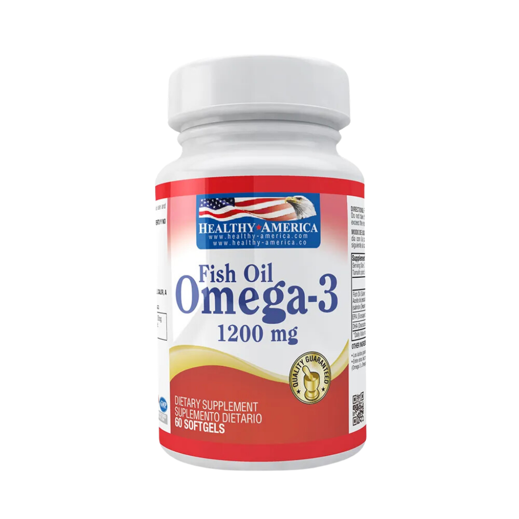 OMEGA 3 1200MG HEALTHY AMERICA