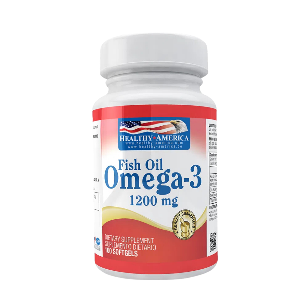 OMEGA 3 1200MG HEALTHY AMERICA