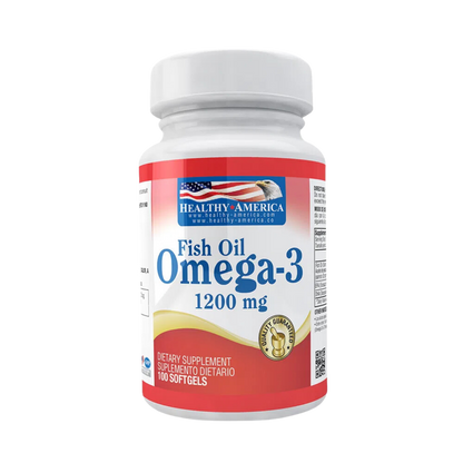 OMEGA 3 1200MG HEALTHY AMERICA