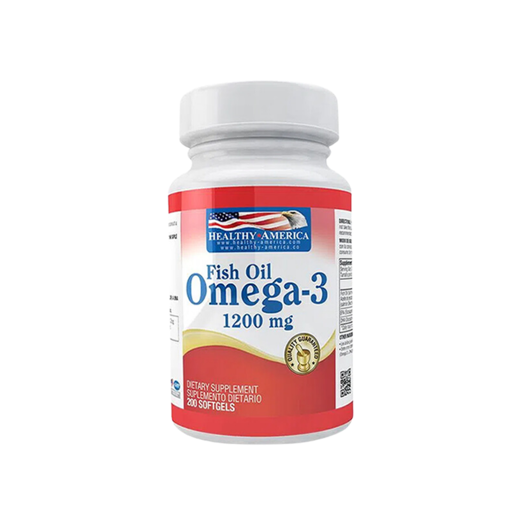 OMEGA 3 1200MG HEALTHY AMERICA