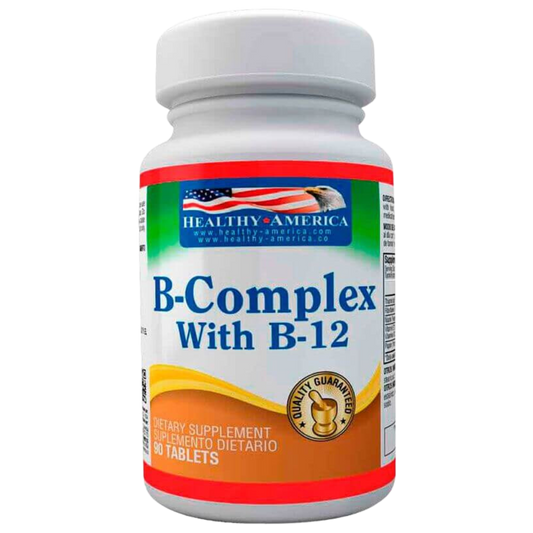 B COMPLEX WHIT B12 HEALTHY AMERICA