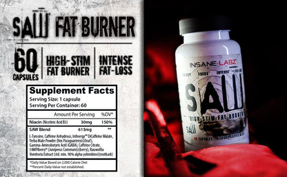 SAW FAT BURNER INSANE LABZ