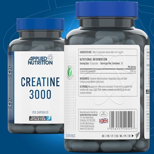 CREATINE 3000 CAPSULES APPLIED NUTRITION