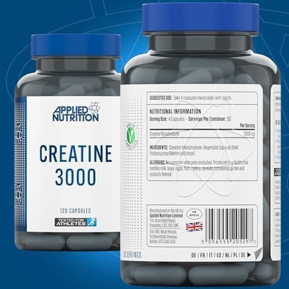 CREATINE 3000 CAPSULES APPLIED NUTRITION