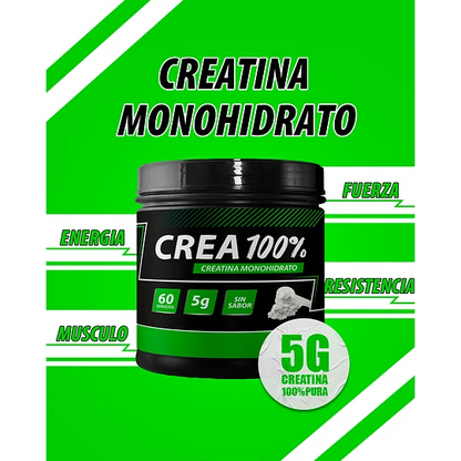 CREA100% CREATINA MONOHIDRATO 5g ELITE SUPPLEMENTS