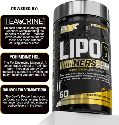LIPO 6 BLACK HERS NUTREX