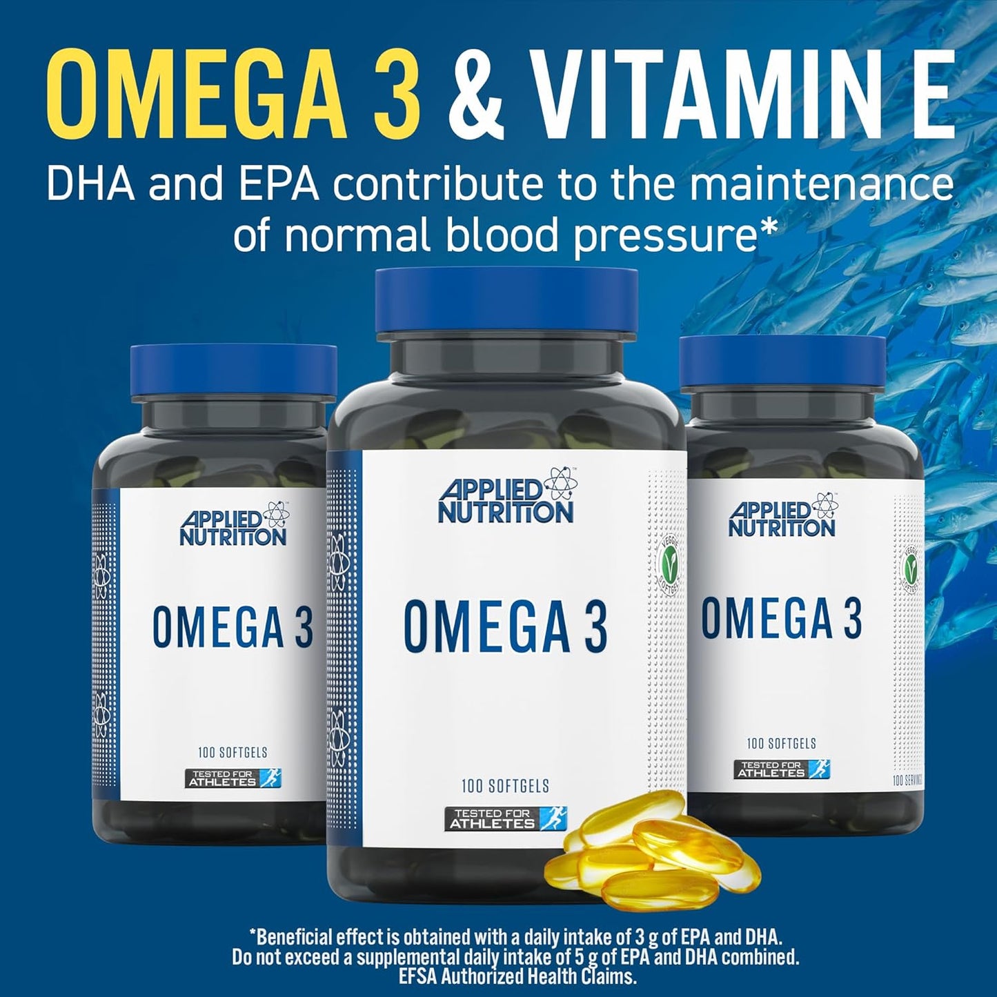 OMEGA 3 1000MG APPLIED NUTRITION