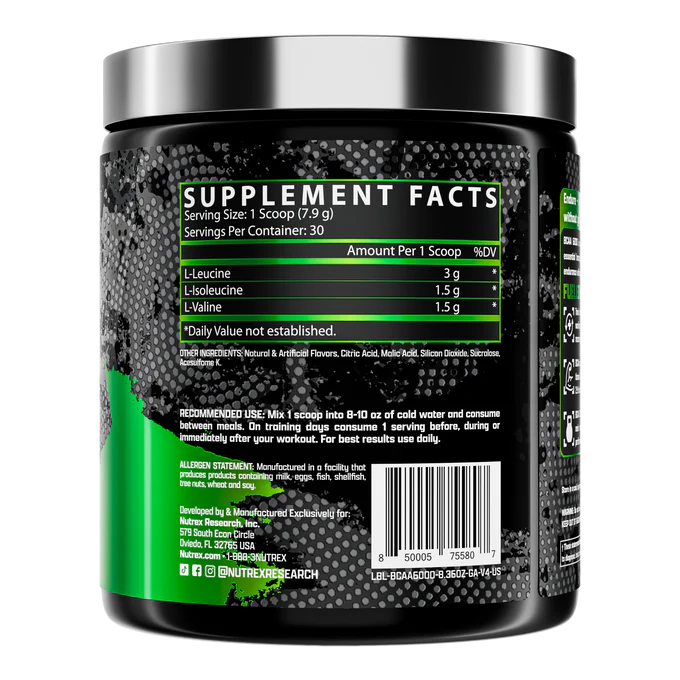 BCAA 6000 NUTREX