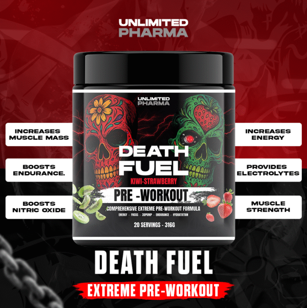 DEATH FUEL PRE WORKOUT UNLIMITED PHARMA