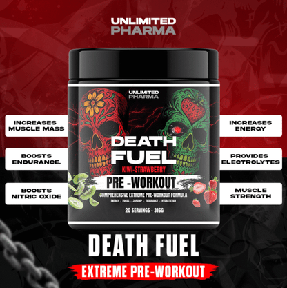 DEATH FUEL PRE WORKOUT UNLIMITED PHARMA