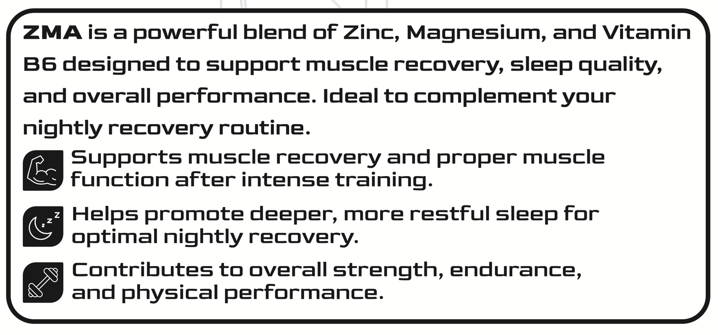 ZMA IFORCE NUTRITION