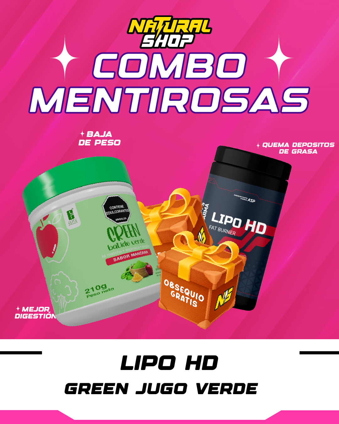 COMBO MENTIROSAS