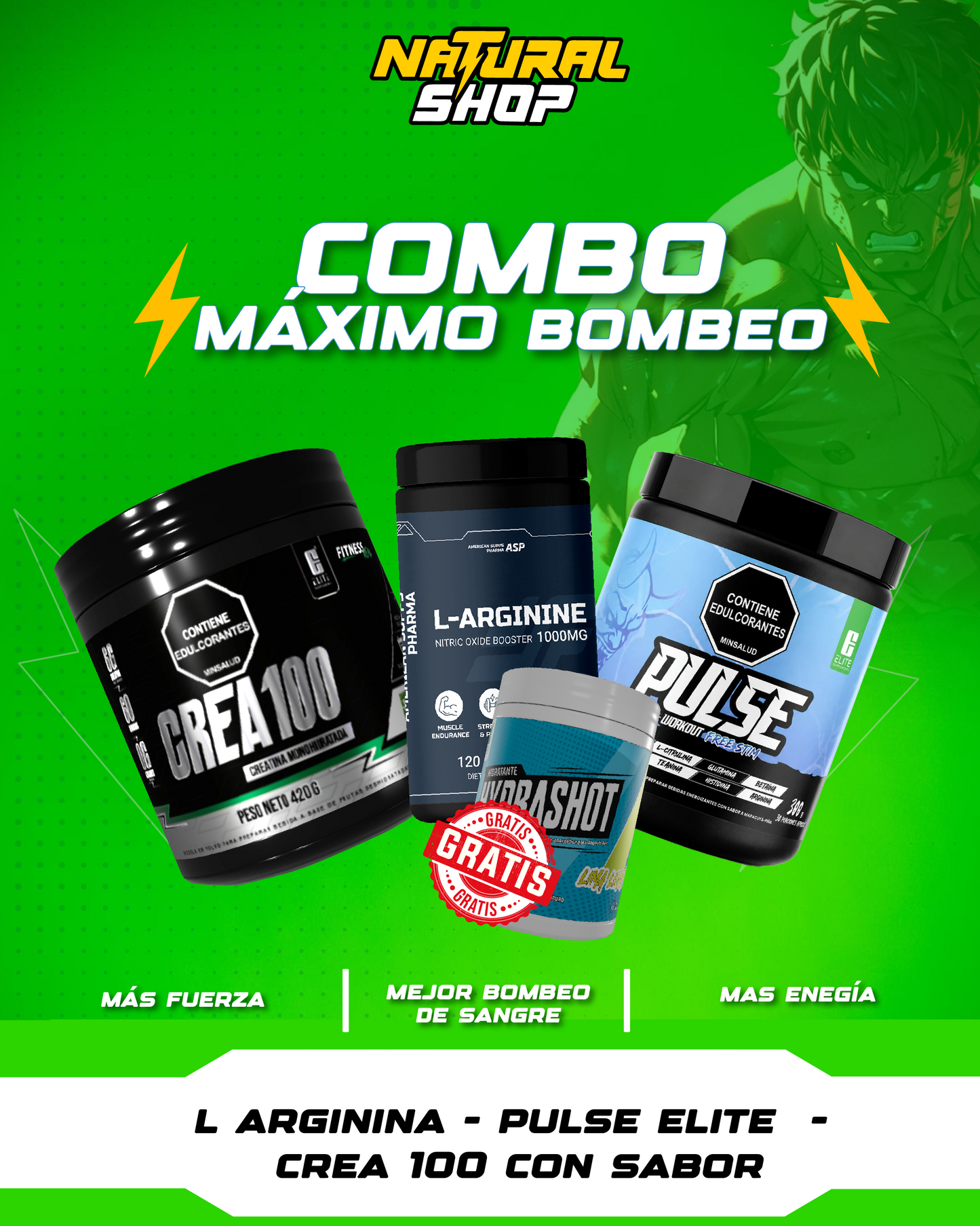 Combo Bombeo 💥