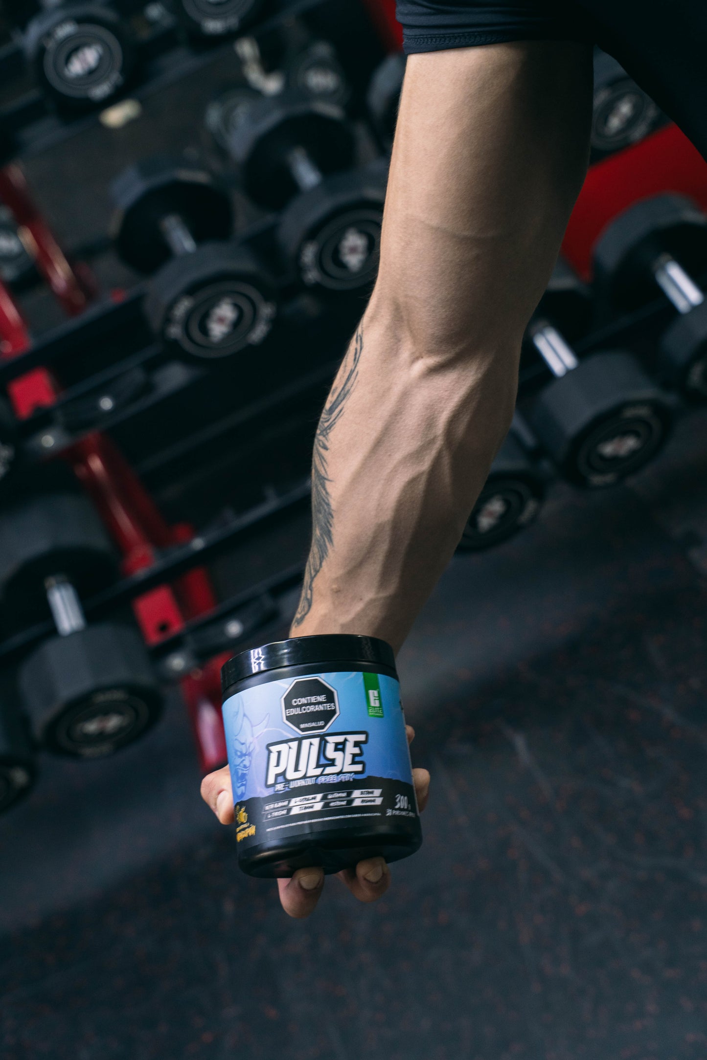 Pulse Pre-Workout sin Estimulantes Elite Supplements