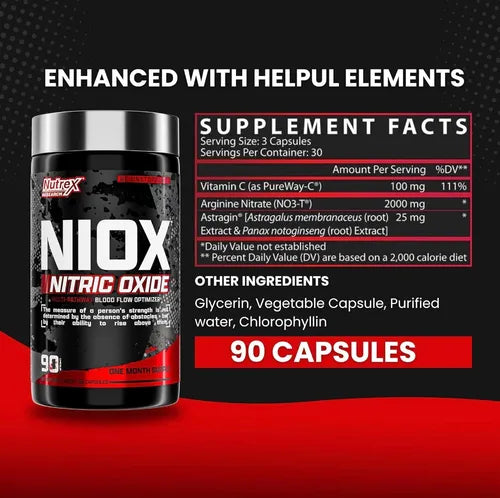 NIOX NITRIC OXIDE NUTREX