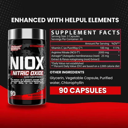NIOX NITRIC OXIDE NUTREX