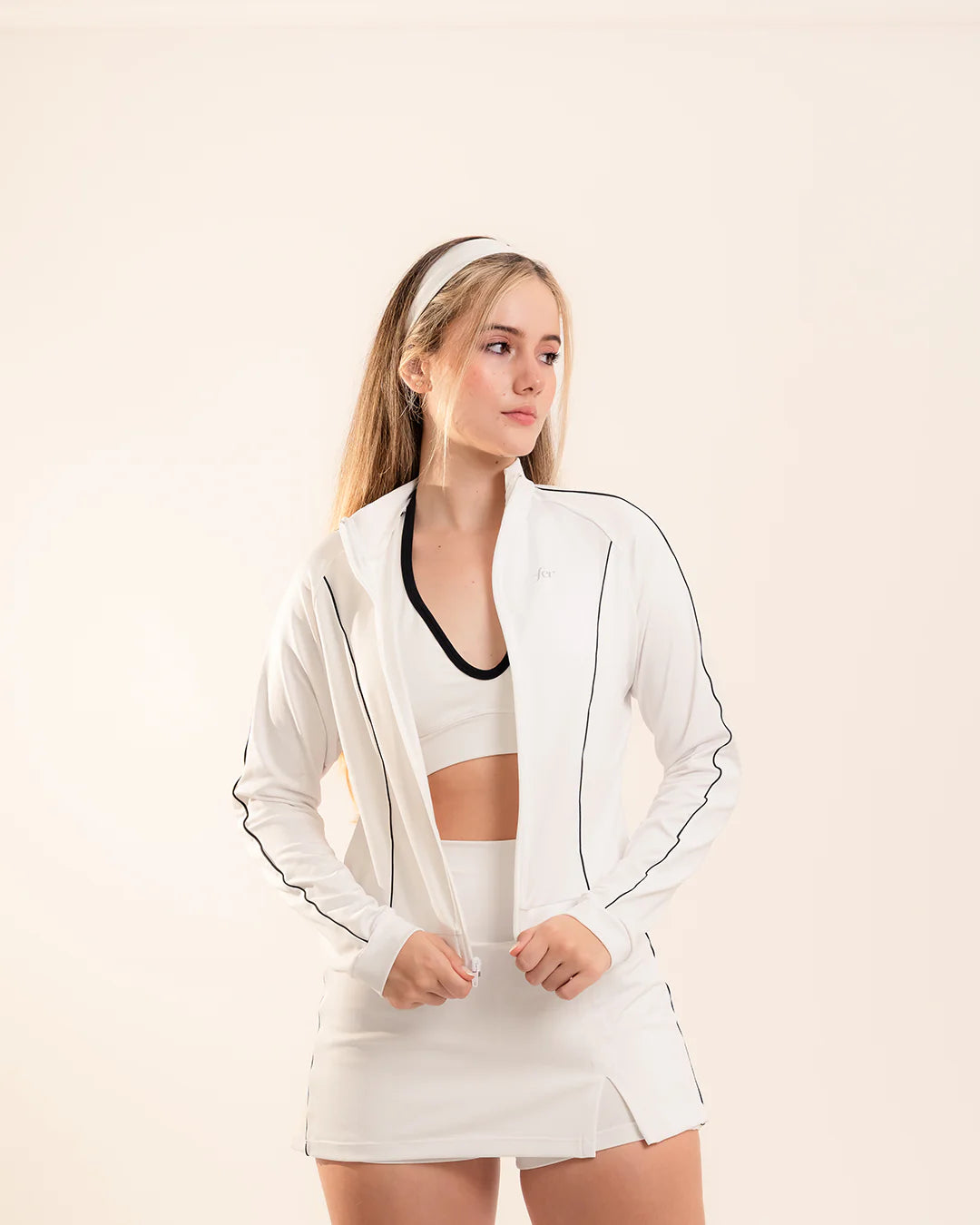 AURA JACKET BLANCA VOU FIT