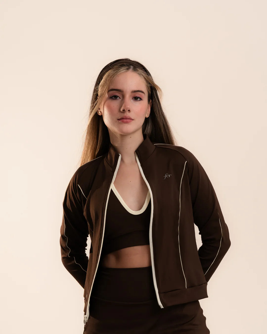 AURA JACKET BLANCA VOU FIT